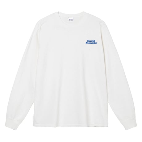 David Cookie LONG TEE "WHT"