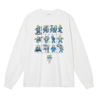 Vault L/S TEE"WHT"
