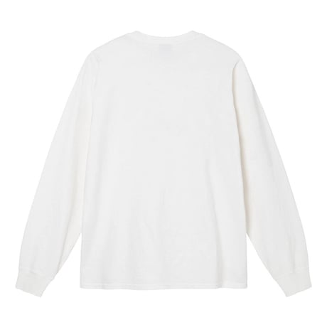 Blue L/S TEE"WHT"