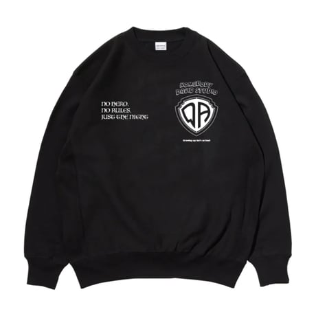 HOME BODY SWEAT"BLK"