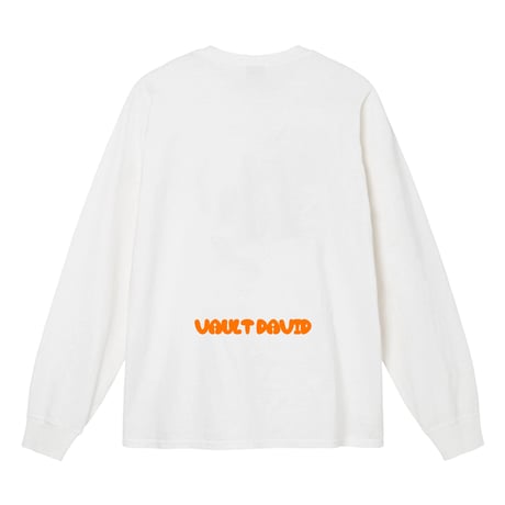 Vault L/S TEE"WHT"