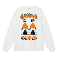Gaming Rapper L/S TEE"WHT"