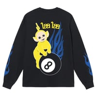 Laa-Laa LONG TEE "BLK"