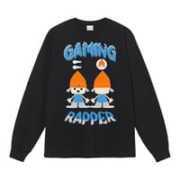 Gaming Rapper L/S TEE"BLK"