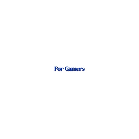 For Gamers By Gamers L/S TEE"WHT"
