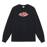 Racing L/S TEE"BLK"