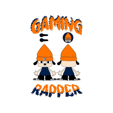 Gaming Rapper L/S TEE"WHT"