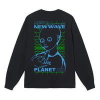 NEW WAVE L/S TEE"BLK"