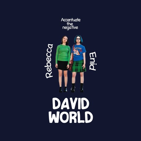 David World HOOD"NAVY"