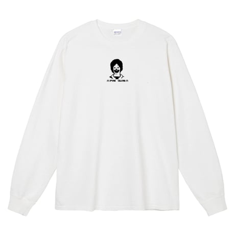 FUN CLUB LONG TEE "WHT"