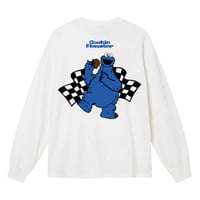 David Cookie LONG TEE "WHT"