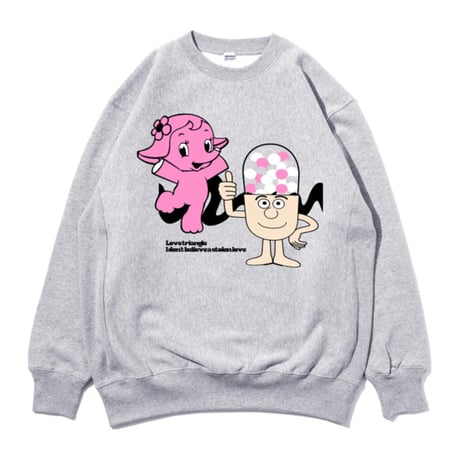 Love triangle SWEAT"ASH"