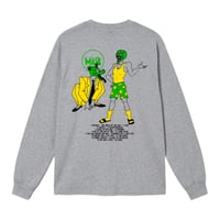 Couch potato L/S TEE"GRY"
