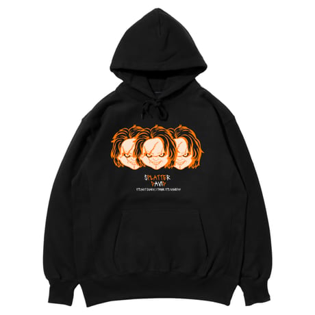 Splatter HOOD"BLK"