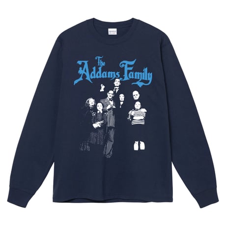 Family L/S TEE"NAVY"