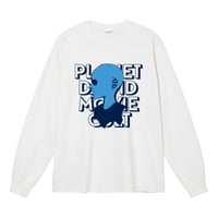 Planet Cult LONG TEE"WHT"