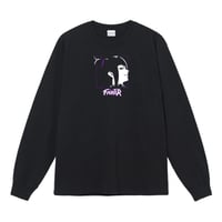 Fighter B L/S TEE"BLK"