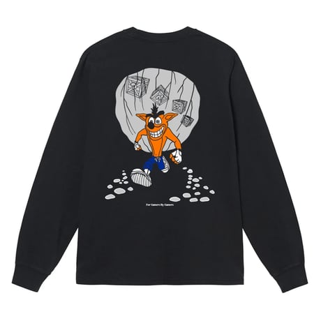 For Gamers By Gamers L/S TEE"BLK"
