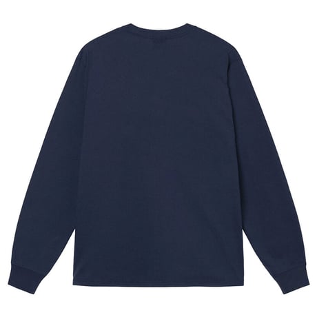 Planet L/S TEE"NAVY"