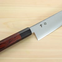 刀和ツバ付きシェフ２1ｃｍ　レッド