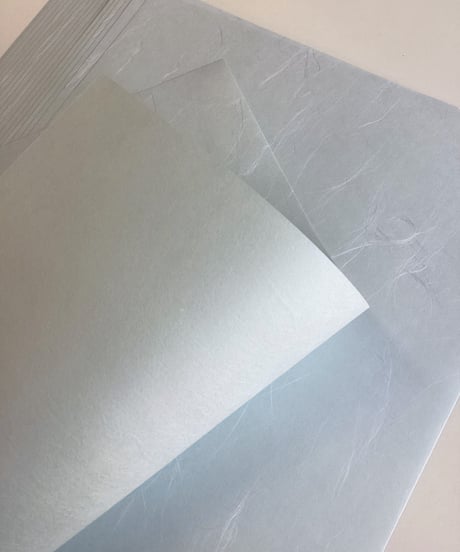 雲竜大礼紙　水　＃3003　A4　20枚