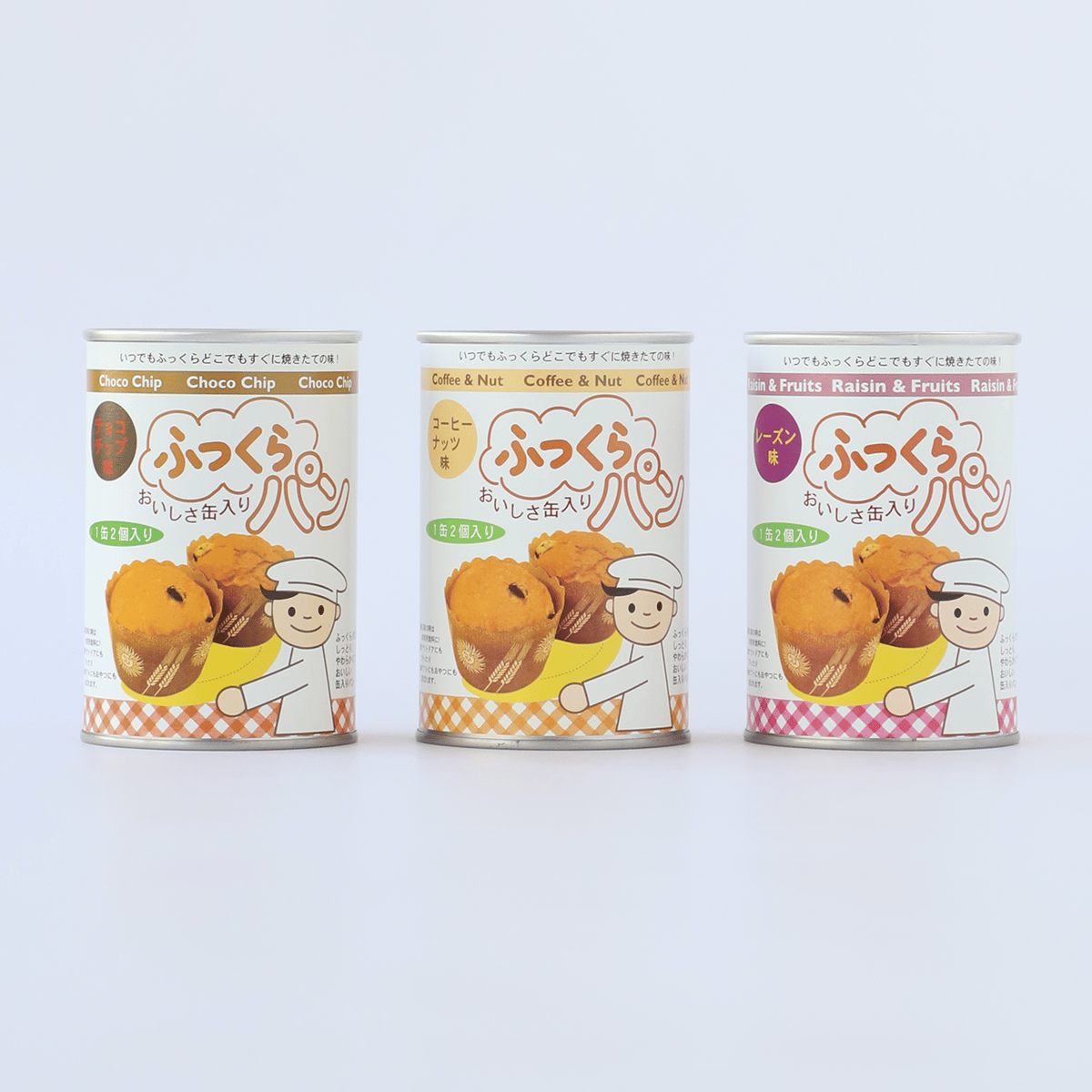 ツクモたん パン3缶セット