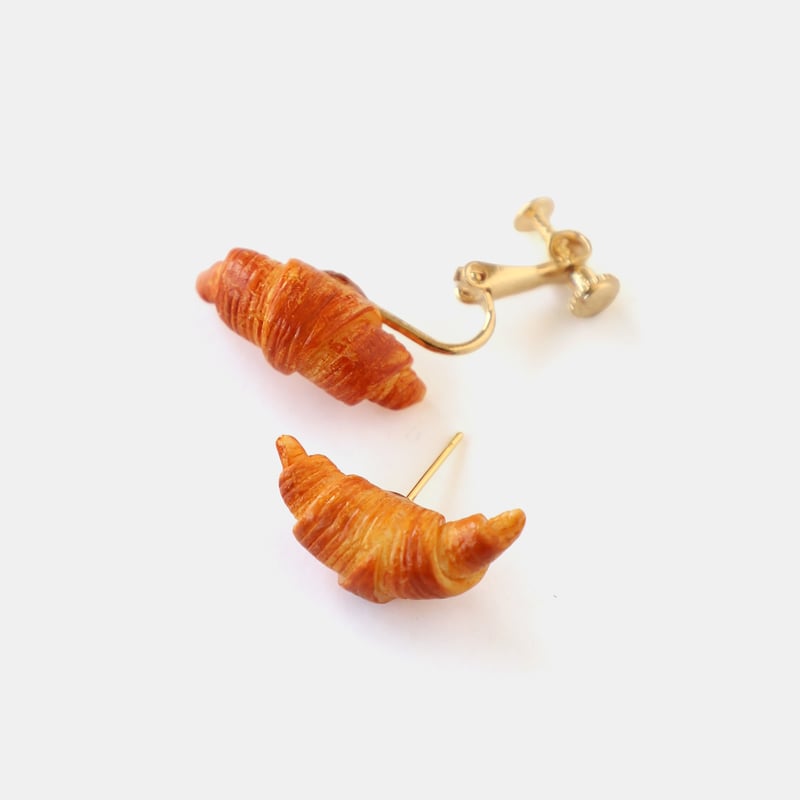 クロワッサンピアス・イヤリング | はあと・フレンズ・ストア ONLINE SHOP