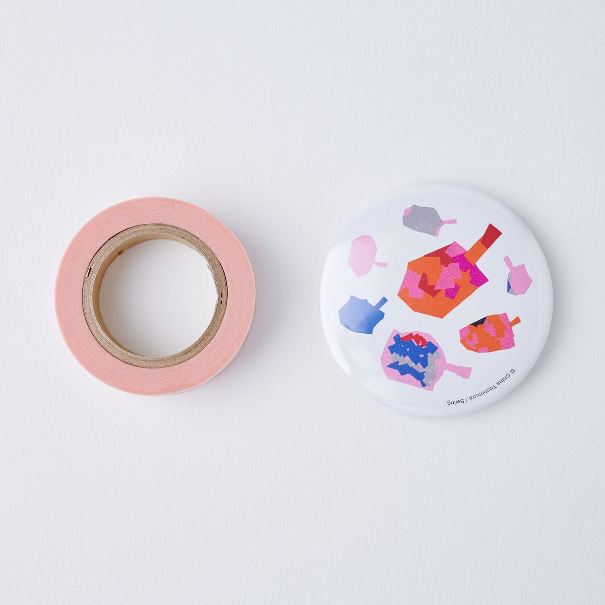 マスキングテープ＋缶バッジ | はあと・フレンズ・ストア ONLINE