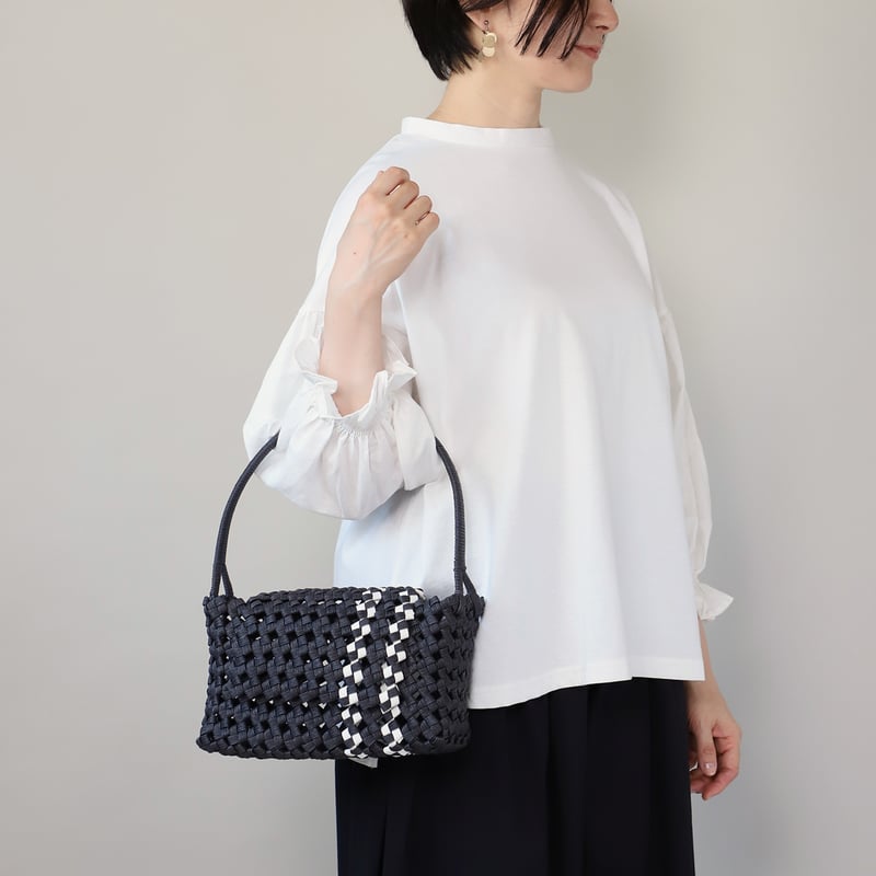 四つ畳み編みハンドバッグ | はあと・フレンズ・ストア ONLINE SHOP