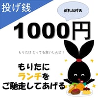【投げ銭】1000円【お礼状】