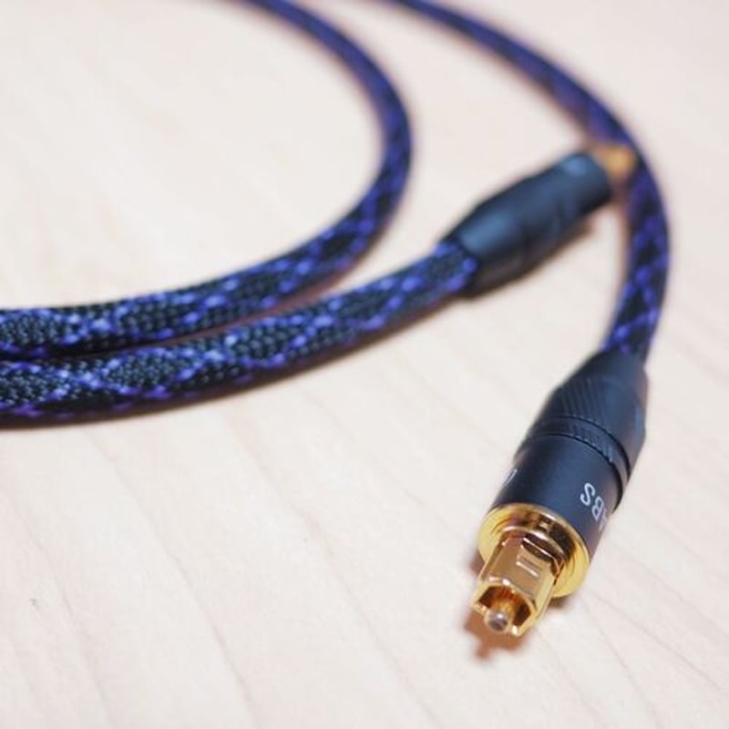 Glass Optical Fiber 光デジタルケーブル 1.5m GlassBlack2plus :: グラスファイバー製OPTICALデジタルケーブル