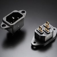 INLET（R）/（G）オーディオ・グレード　IECインレット
