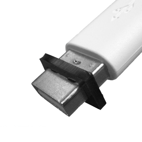 USB-Fit　USBのA端子、B端子用の制振材