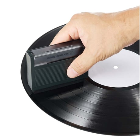 AT6028　ジャケットスタンド機能付きレコードクリーナー