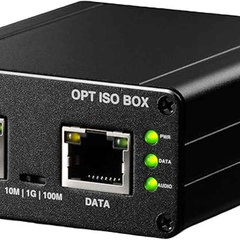 TOP WING OPT ISO BOX 光アイソレーター 光デジタル絶縁 TOP WING OPT ISO BOX 光絶縁装置/オプティカルLAN