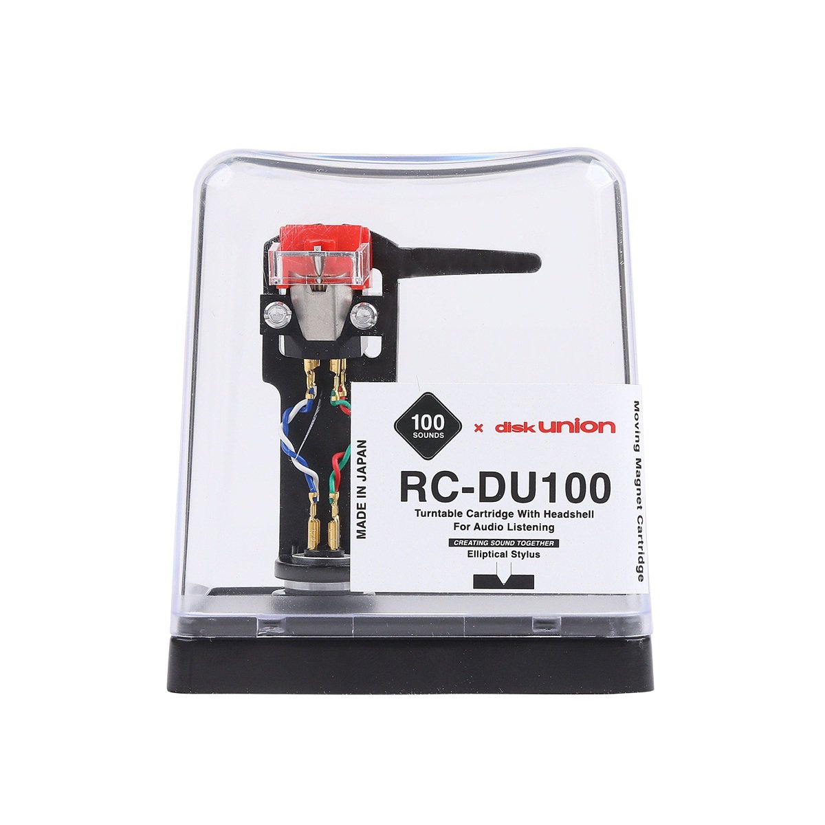 RC-DU100 100SOUNDS × diskunion ヘッドシェル付レコードカートリッ