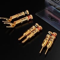 LUG-5.5シリーズ(24K純金メッキ) 5.5スケア対応SPケーブル用コネクター