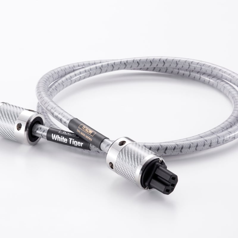 受注品】TPL-3000A-WT(White Tiger)エクスクルーシブACケーブル 受注品】TPL-3000A-WT(White Tiger)エクスクルーシブACケーブル