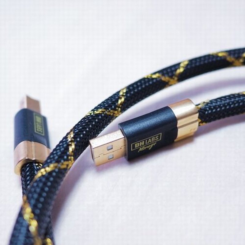 D.H. LABS MIRAGE オーディオUSB ケーブル1m Mirage USB - Digital Cables - DH Labs Silver Sonic