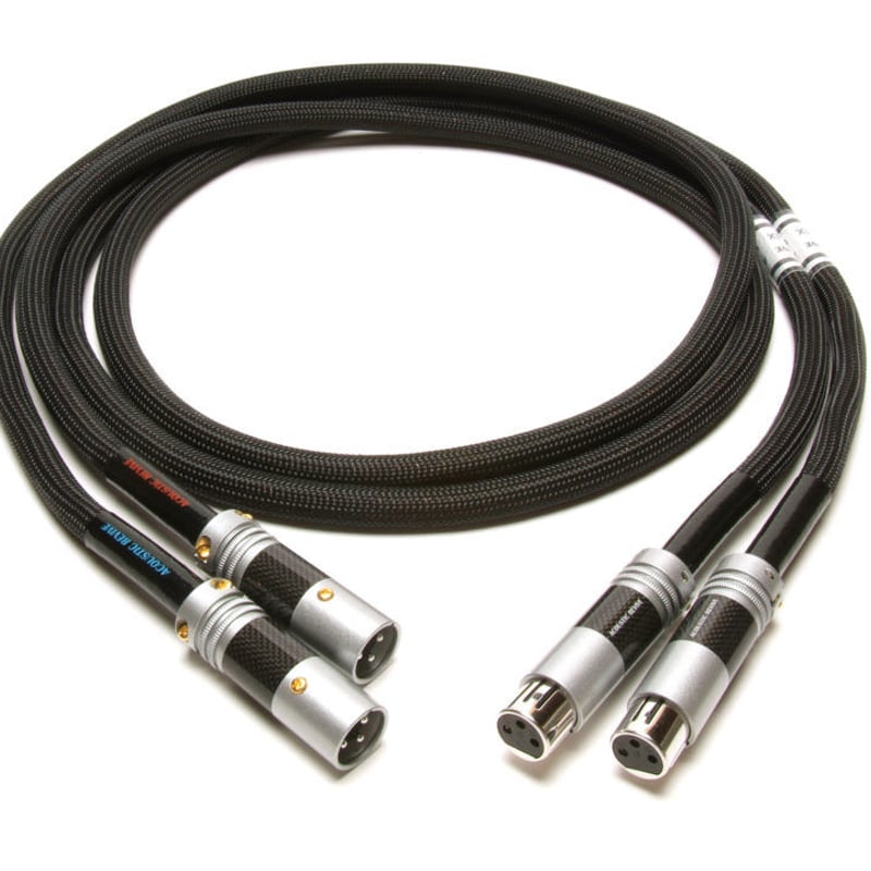 AcousicRevive ラインケーブル XLR-1.0PA 特注品1mペア メーカー直送>XLR-absolute-FM（1.0m） バランスラインケーブル