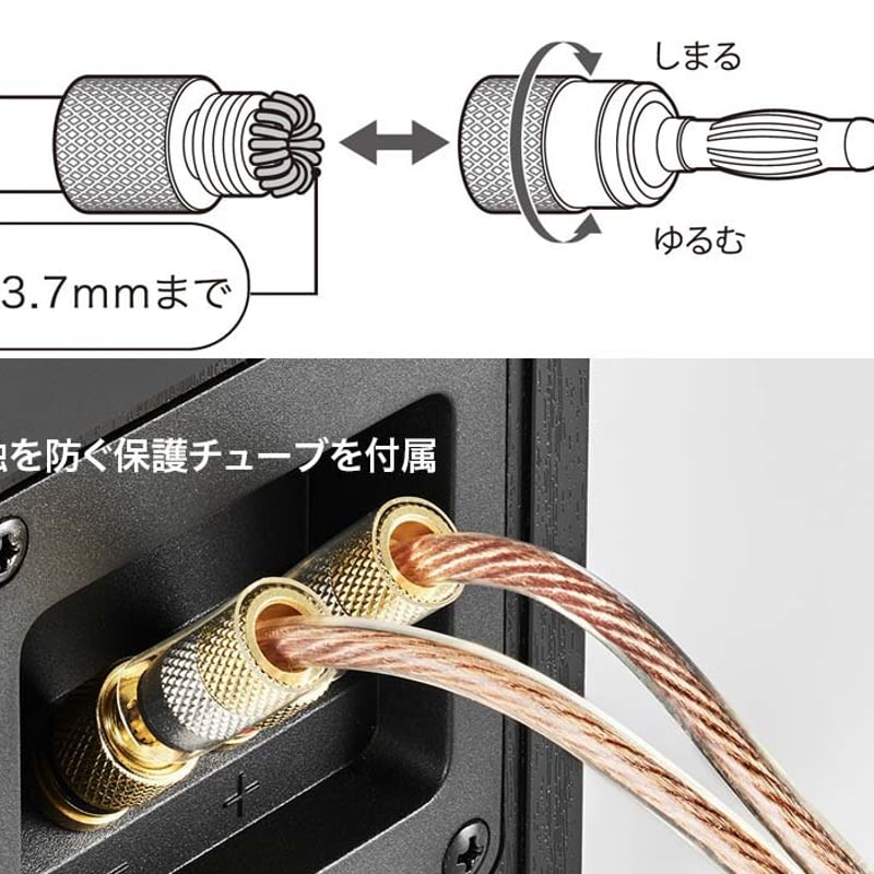 AT6302a リア接続タイプバナナプラグ | オーディオユニオン お茶の水