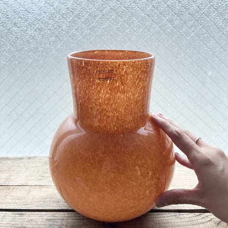 Despots Hornvase of glass