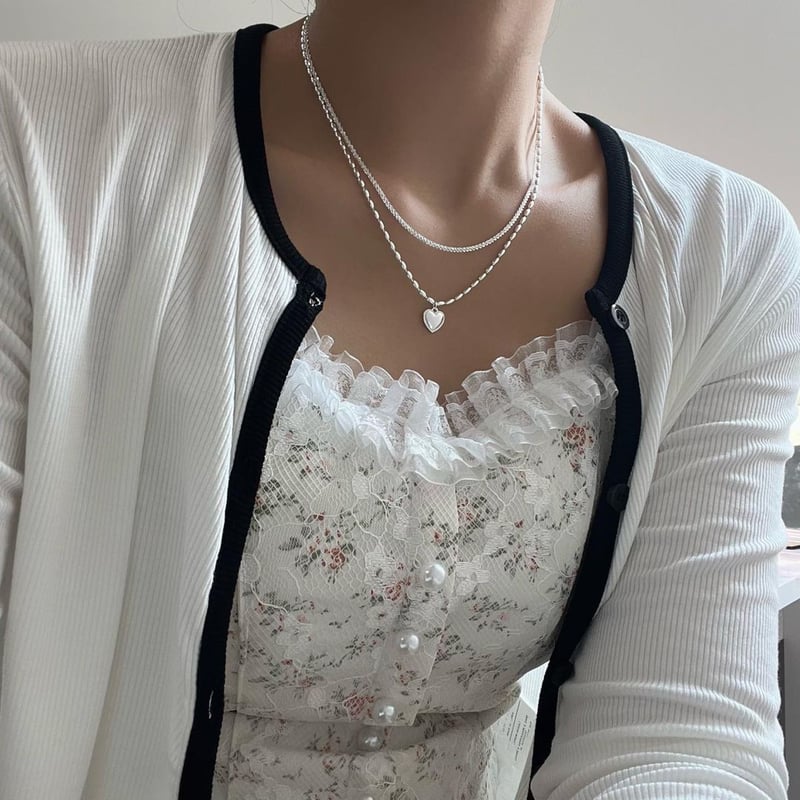 SS241 純銀製 シルバーネックレス | SanSun Jewelry