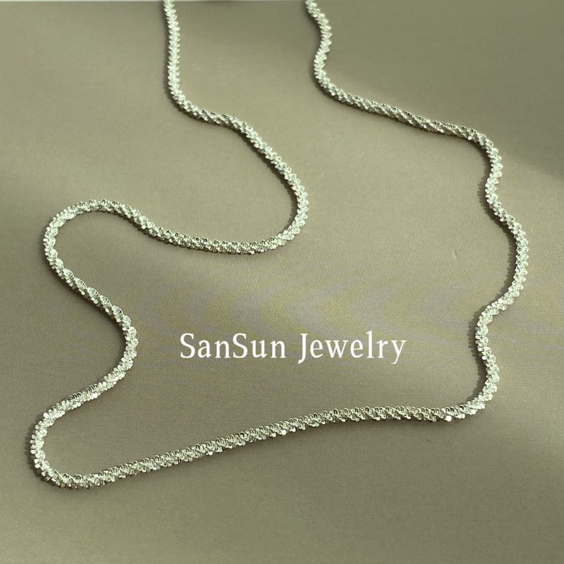 SS241 純銀製 シルバーネックレス | SanSun Jewelry
