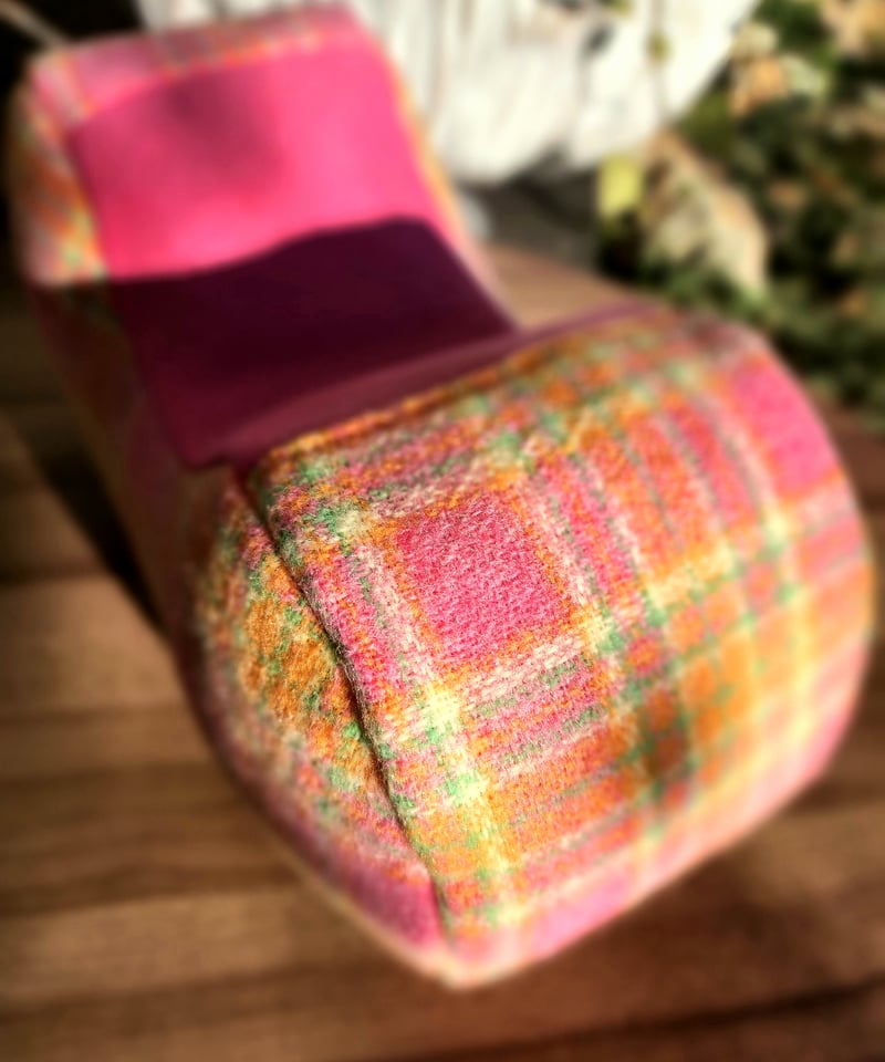 Agapani アゴのせピロー/ほんわかピンクチェック | Agapani