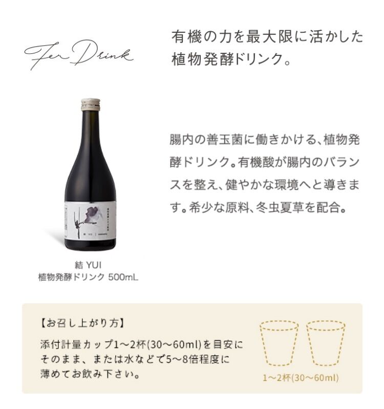 結 ドリンク ペースト ファスティング - 日本酒