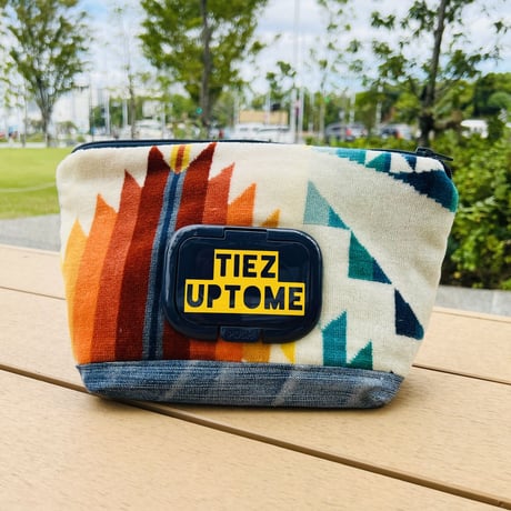 【おむつポーチ】up to me × TIEZ