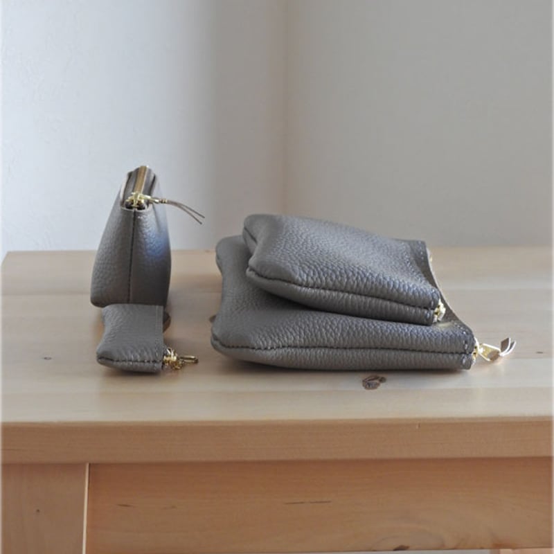 グレージュ レザーグッズ | St.Agata