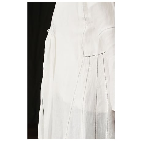 【e’ternite’ de Soi-e】LINEN Khadi 刺繍羽織りワンピース