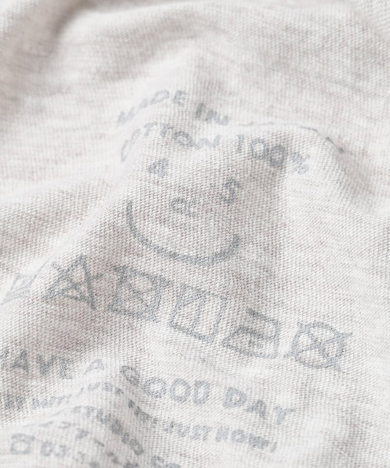 オールドソルトべタッチプリントの90845星半袖Tシャツ | 45R葉山店